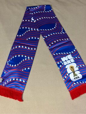 FIFA 'We Are One' Blue and Red Fan Scarf